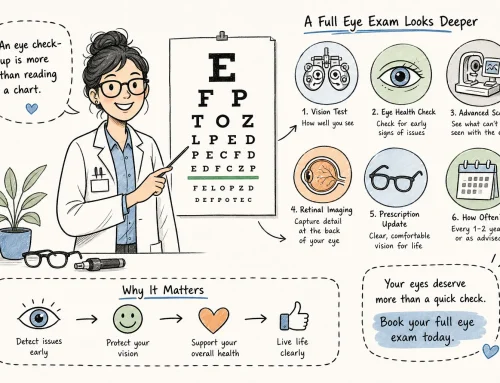 What a comprehensive eye check-up actually involves